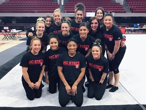 Image post by @wolfpackgymnastics on Instagram