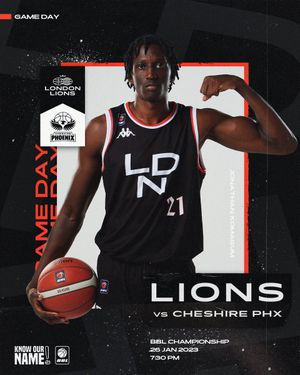 Image post by @LondonLions on Twitter