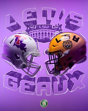 Image post by @lsufootball on Instagram
