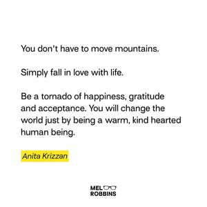 Image post by @melrobbins on Instagram