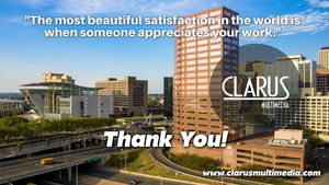 Image post by @clarusmultimedia on Instagram