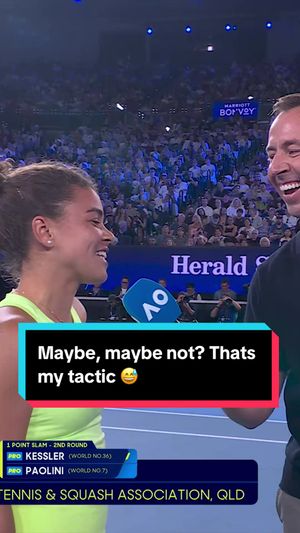Video post by @ausopen on TikTok