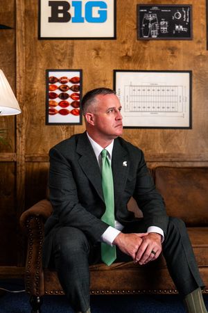 Image post by @MSU_Football on Twitter