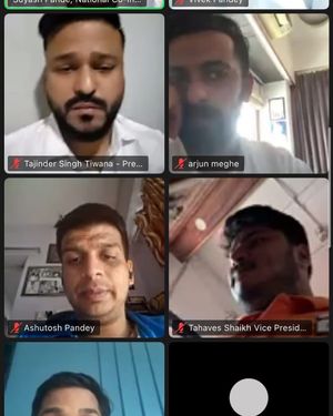 Image post by @ankitthakkarbjp on Instagram