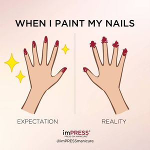 Image post by @impressbeauty on Facebook