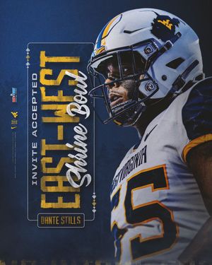 Image post by @WVUfootball on Twitter