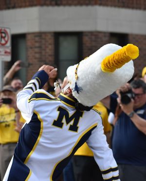 Image post by @umichband on Instagram