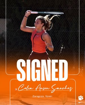 Image post by @clemsonwtennis on Instagram