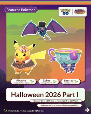 Image post by @pokemongoapp on Instagram