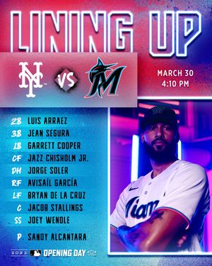 Image post by @Marlins on Twitter