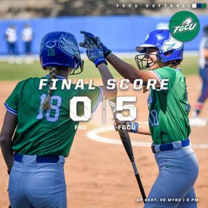 Image post by @fgcusoftball on Instagram