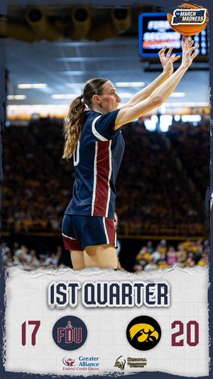 Image post by @FDUKnightsWBB on Twitter