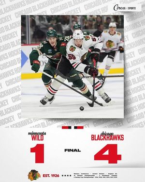 Image post by @nhlblackhawks on Instagram
