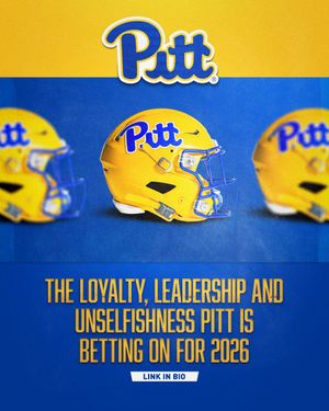 Image post by @pitt_athletics on Instagram