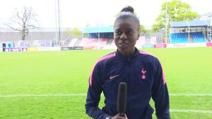 Image post by @SpursWomen on Facebook