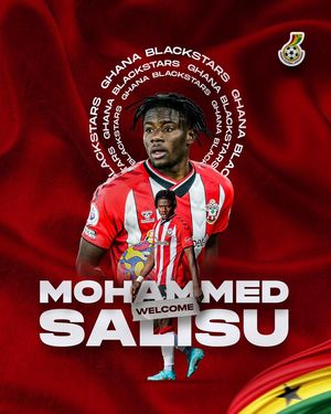 Image post by @GhanaBlackstars on Twitter