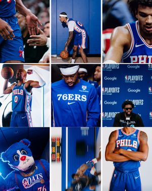 Image post by @sixers on Instagram