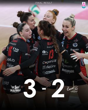 Image post by @legavolleyfemminile on Instagram