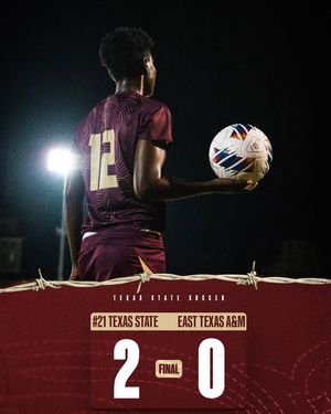 Image post by @txstatesoccer on Instagram