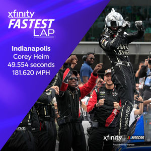 Image post by @xfinityracing on Instagram