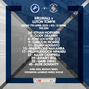 Image post by @LutonTown on Twitter/X