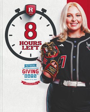 Image post by @ru_softball on Instagram