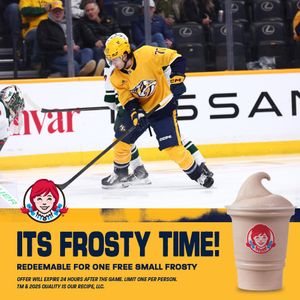 Image post by @PredsNHL on Twitter