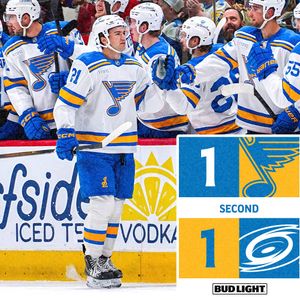 Image post by @StLouisBlues on Twitter