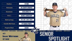Image post by @JuniataBaseball on Twitter
