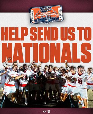 Image post by @hokiesmlax on Instagram