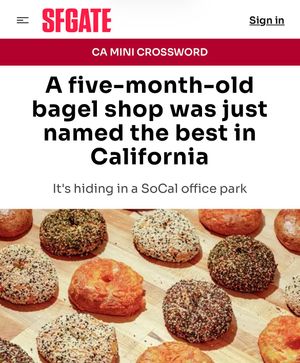 Image post by @bagelfest on Instagram