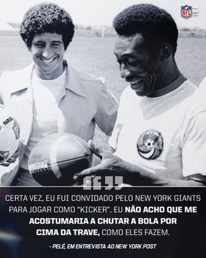 Image post by @NFLBrasil on Twitter