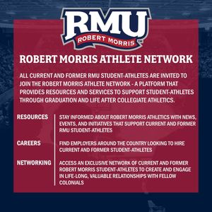 Image post by @rmuathletics on Instagram