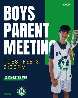 Image post by @Hoya Youth Lacrosse Association on Facebook