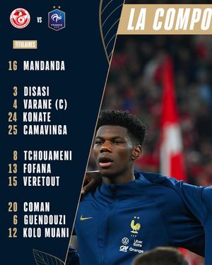 Image post by @equipedefrance on Instagram