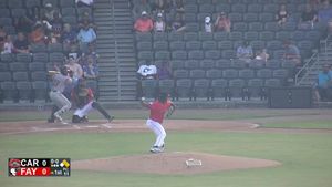 Video post by @CarolinaMudcats on Twitter