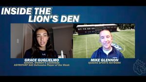 Video post by @QueensAthletics57 on Facebook
