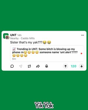 Image post by @yikyakapp on Instagram
