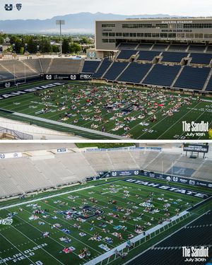 Image post by @usuathletics on Instagram