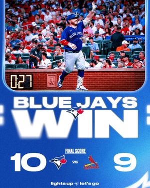Image post by @bluejays on Instagram