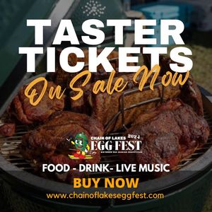 Image post by @chainoflakeseggfest on Facebook