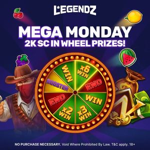 Image post by @Legendzcasino on Facebook