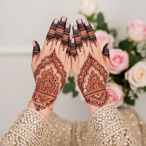 Image post by @mehndi_design4u on Instagram