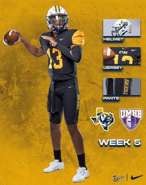 Image post by @ETBU_Football on Twitter