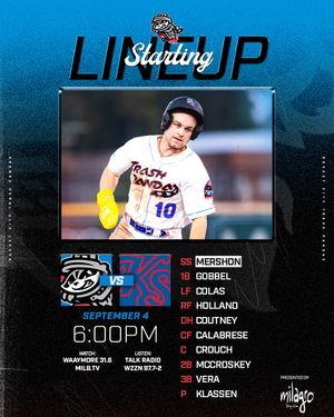 Image post by @trashpandasbaseball on Instagram