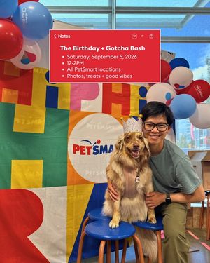 Image post by @petsmart on Instagram