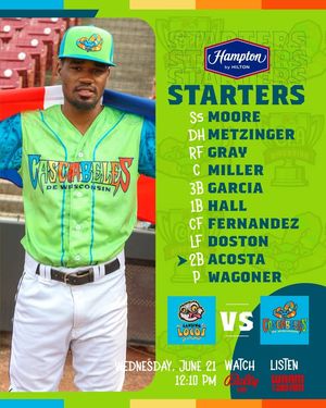 Image post by @WisconsinTimberRattlers on Facebook