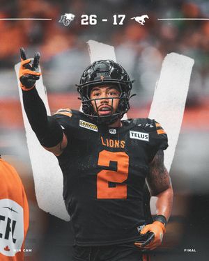 Image post by @BCLions on Twitter