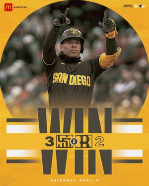 Image post by @padres on Instagram