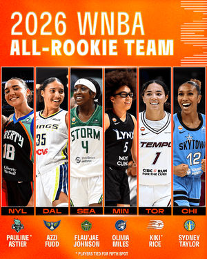 Image post by @WNBA on Twitter/X